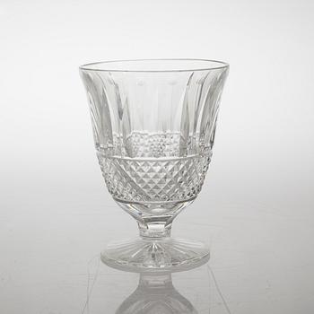 A glass tableware collection of 61 pcs, "Tommy" by Saint-Louis, France, late 20th century.