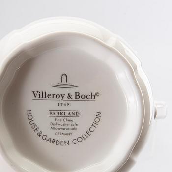 VILLEROY & BOCH, "Parkland", servis, 92 dlr, porslin, Tyskland, House & Garden Collection.