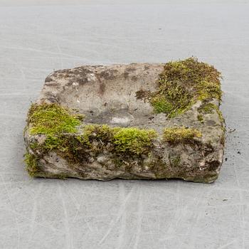 A 20th century stone birdbath.