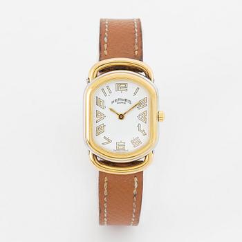Hermès, Rallye, wristwatch, 20,5 x 24,5 (31) mm.