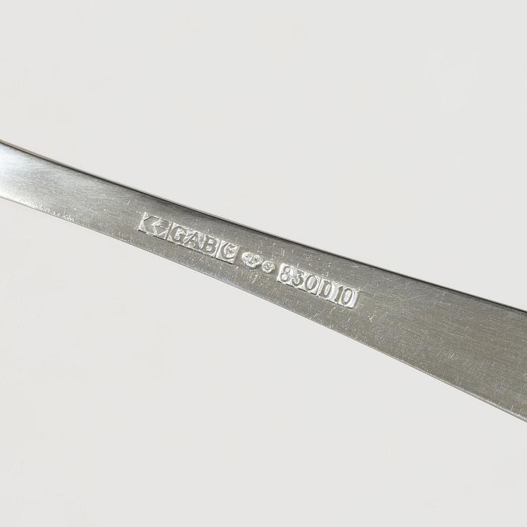 Jacob Ängman, bestickuppsättning, 29 delar, silver, "Rosenholm", GAB, bl a 1979.