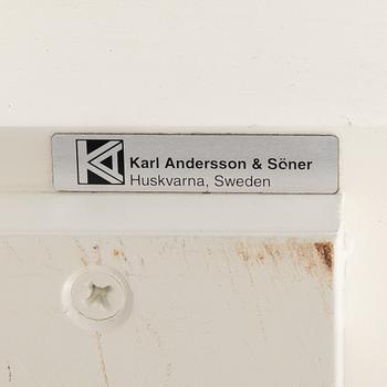 Ulla Christiansson, bookcases, three sections, "Trippo", Karl Andersson & Söner, Huskvarna.