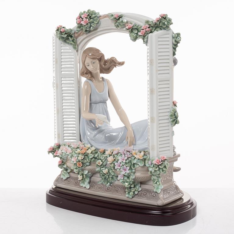 Marco Antonio Noguerón, figurin, "Thinking of love", Lladró, Spanien, 2007.