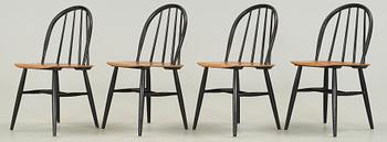 STOLAR, 4 st, Fanett, Ilmari Tapiovaara, Edsbyverken. 1950/60-tal.