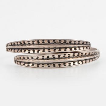 David Andersen sterling silver bangle.