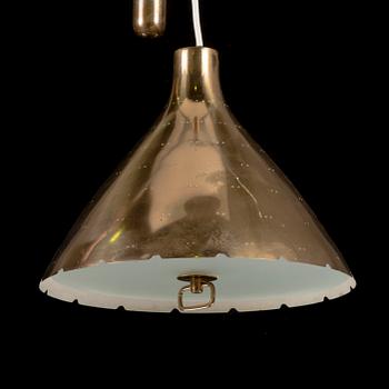 Paavo Tynell, A mid-20th century 'A 1982' pendant light for Taito. Finland.