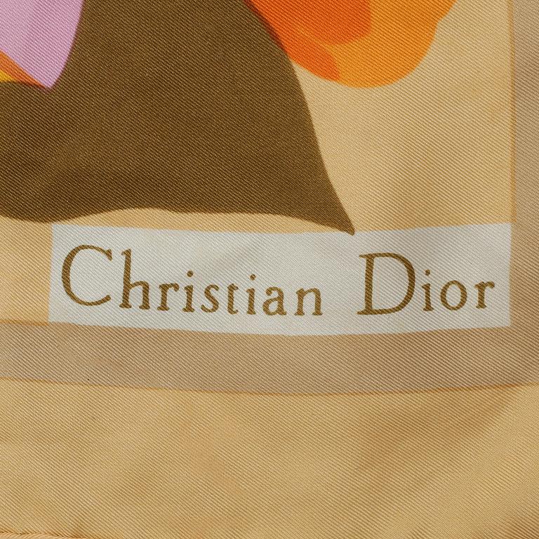 SCARFS, 2 st, Christian Dior.