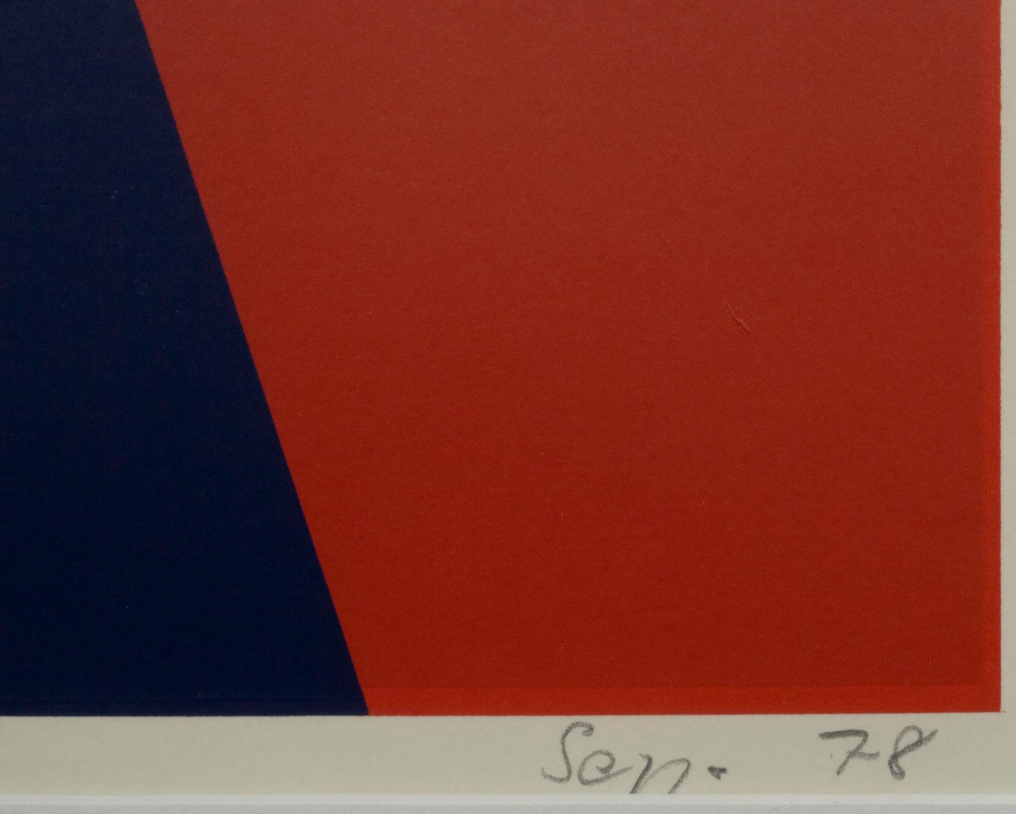 SEPPO KÄRKKÄINEN, serigrafi, signerad, daterad 78, numrerad 43/50.