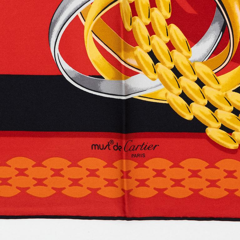 Cartier, scarves, 2 st.