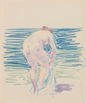 Santeri Salokivi, Ladies on the Beach, 3 pcs.