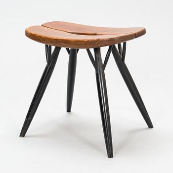 Ilmari Tapiovaara, a 1960/1970's 'Pirkka' stool for Laukaan Puu.