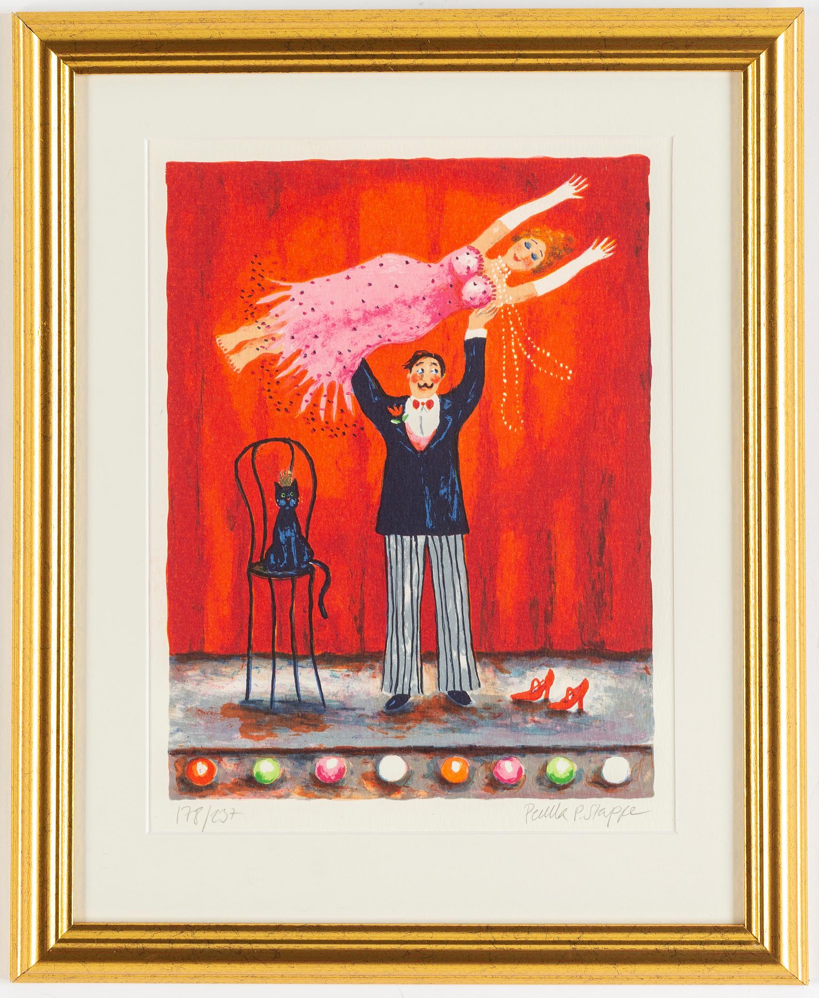 PERNILLA STAPPE, lithograph in colours, signed 178/237.