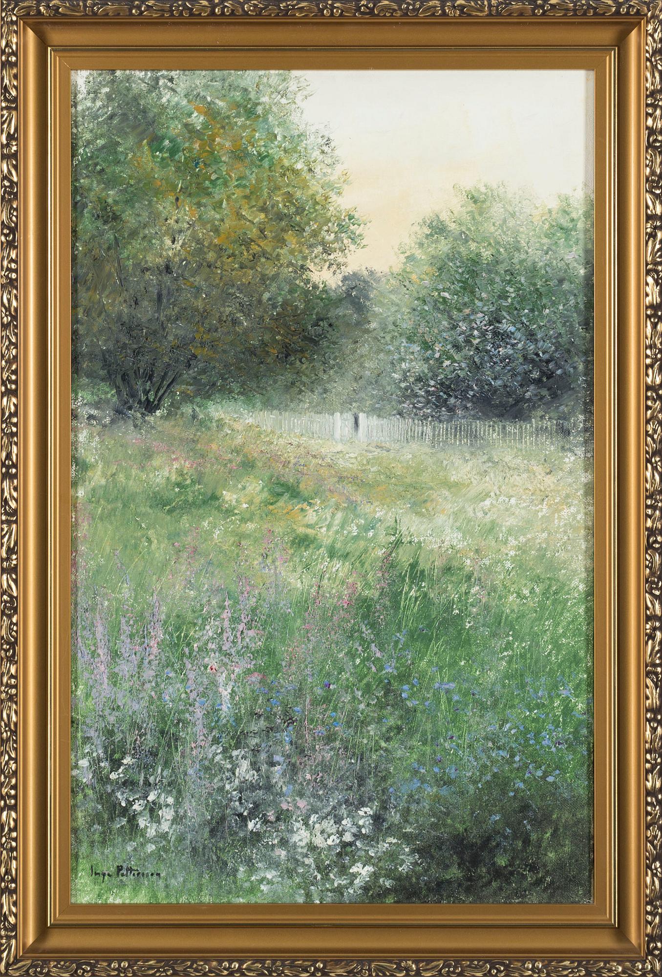 INGE PETTERSSON, olja på duk, signerad.