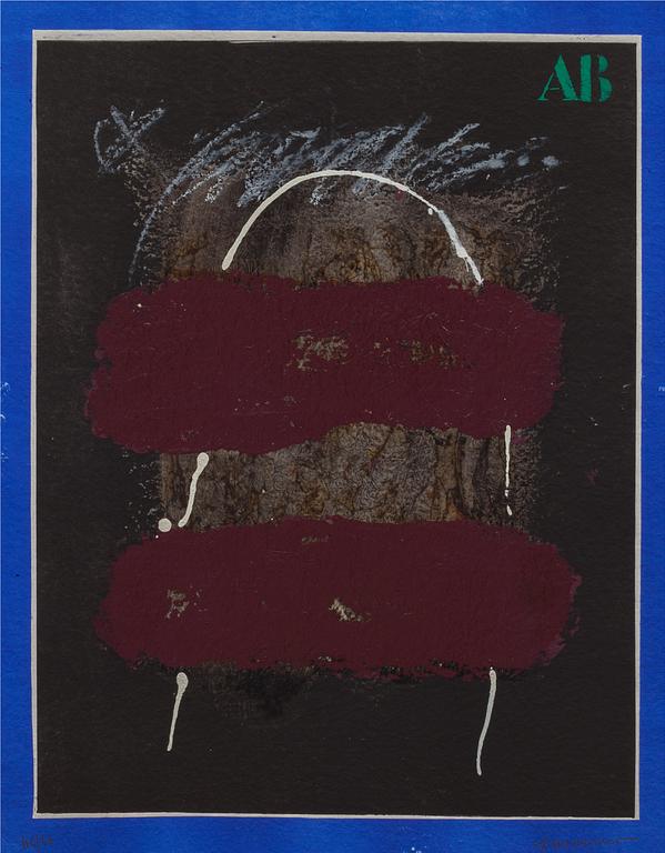 JAMES COIGNARD, carborundumetsning, signerad och numrerad 46/60.