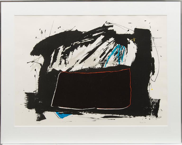 serigraph, signed, dated 87 and numbered 15/25.