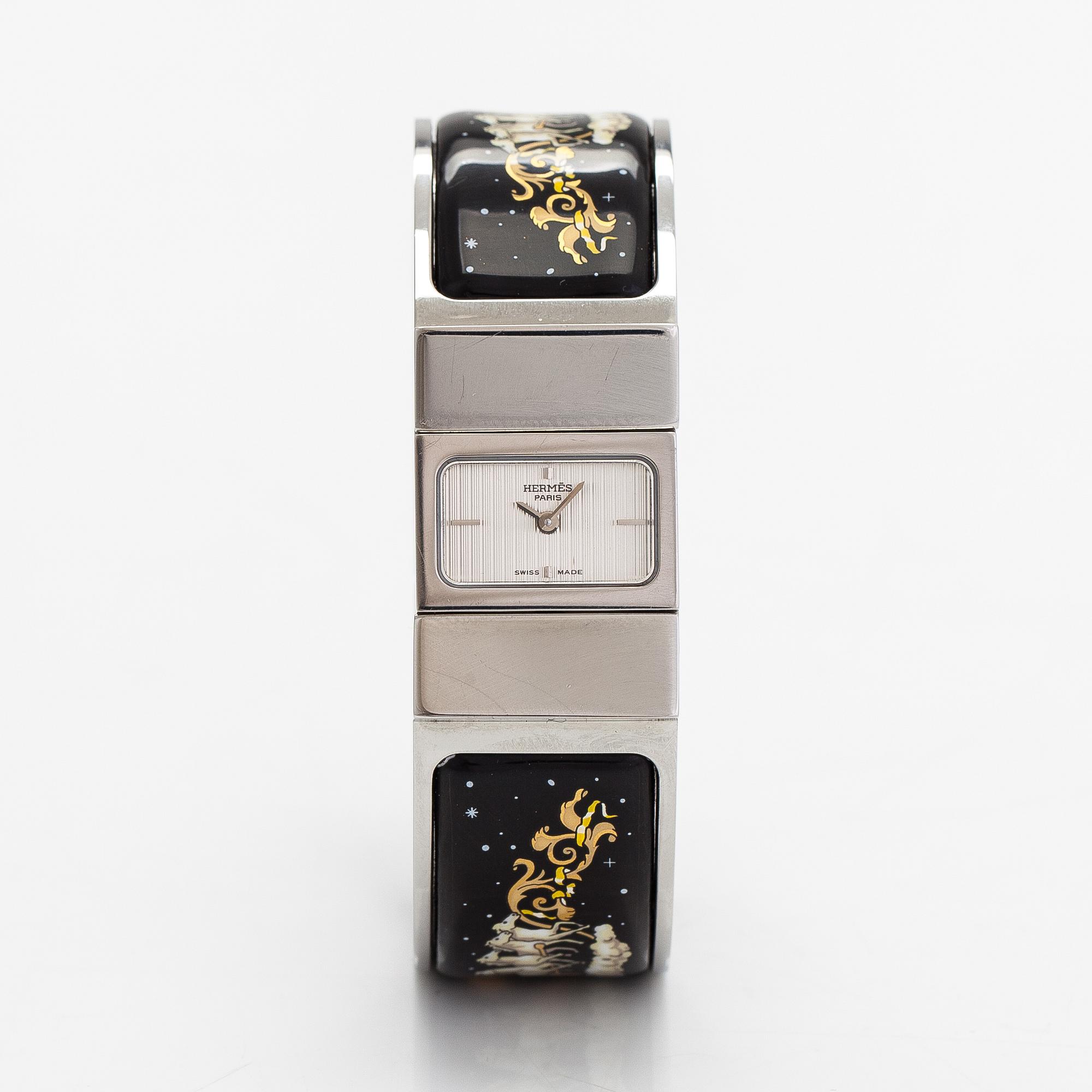 Hermès, wristwatch, 19 mm.