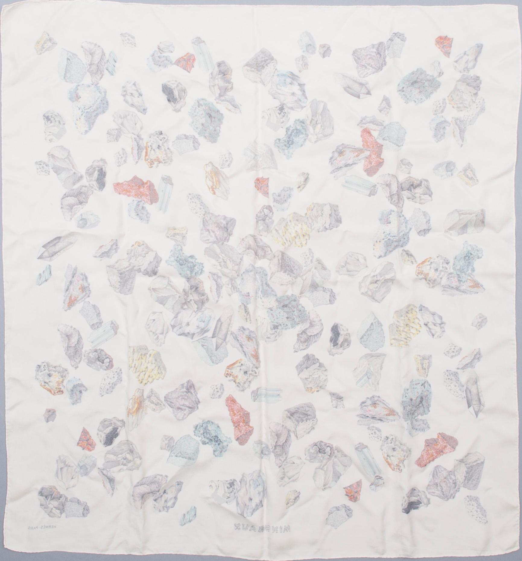 SCARF, "Mineraux", Hermès.