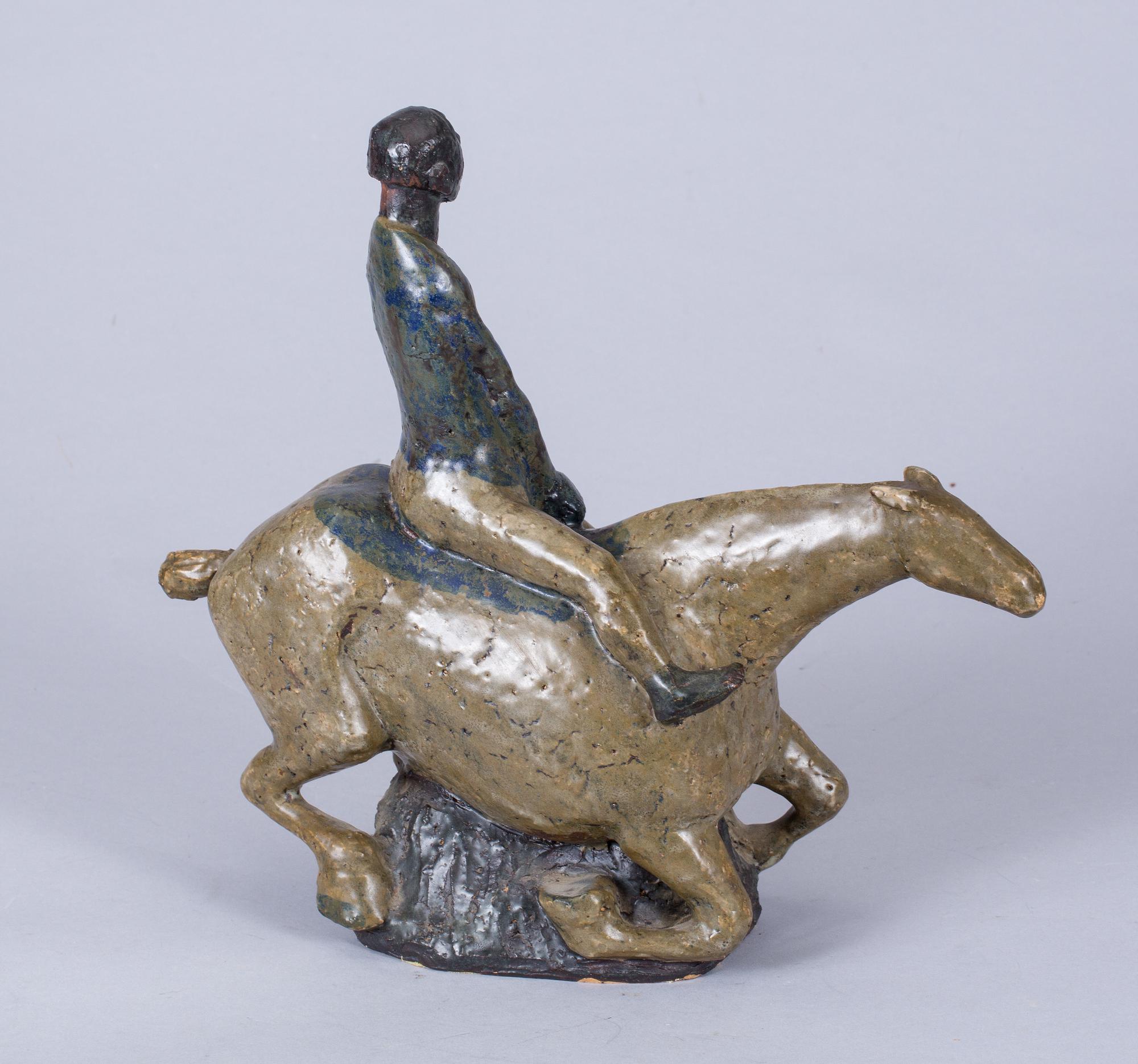 ÅKE HOLM, skulptur, Höganäs 1950-tal.