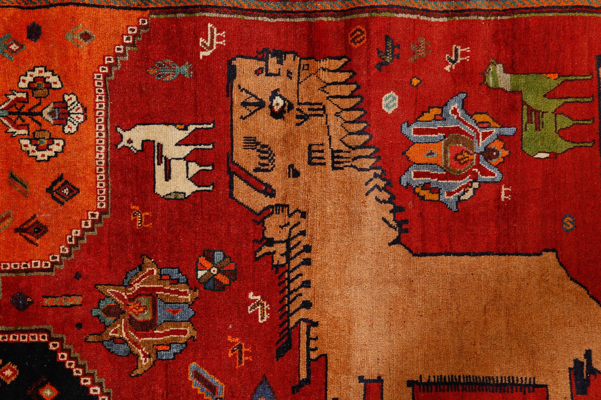 MATTA, Gashgai, sent 1900-tal, 200x130 cm.