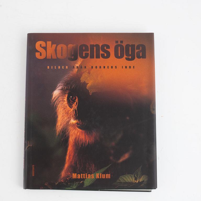 Mattias Klum and others, Collection och photo books, Swedish photographers, 16 parts.