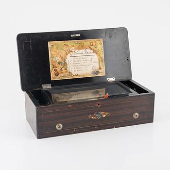 A music box, Germany/Austria, late 19th century.