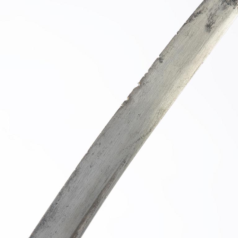 Huggare 2 st, svenska m/1856, med baljor.