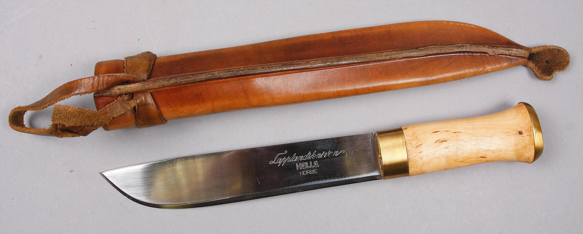 KNIV, samisk, Norge, sent 1900-tal.