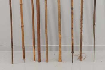 ETNOGRAFICA AFRICA, 9 pcs, 20th century.