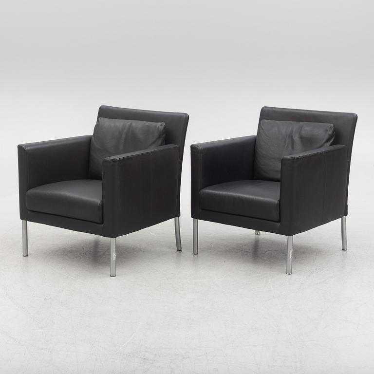 Walter Knoll, a pair of armchairs, 'Jason 391'.