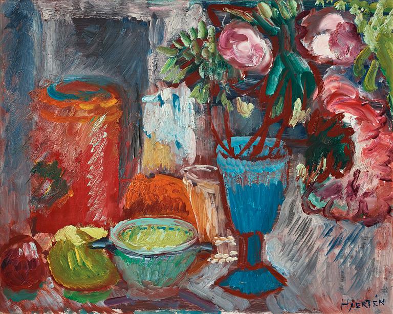 Sigrid Hjertén, Still life from the apartment in Paris.