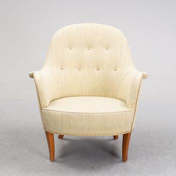 Carl Malmsten, soffa "Konsert", fåtölj "Cirkus" och fåtölj "Gamla Stan".