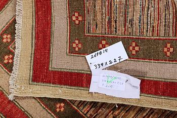 A carpet, Morocco,  Berber, ca 334 x 227 cm.