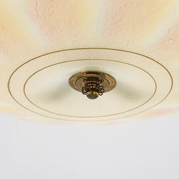 A Finnish 1940s pendant ceiling light by Valinte.