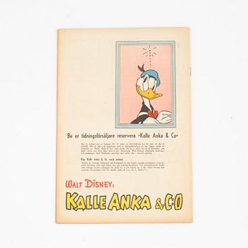 Comic book, "Kalle Anka & Co" No. 6, 1949.