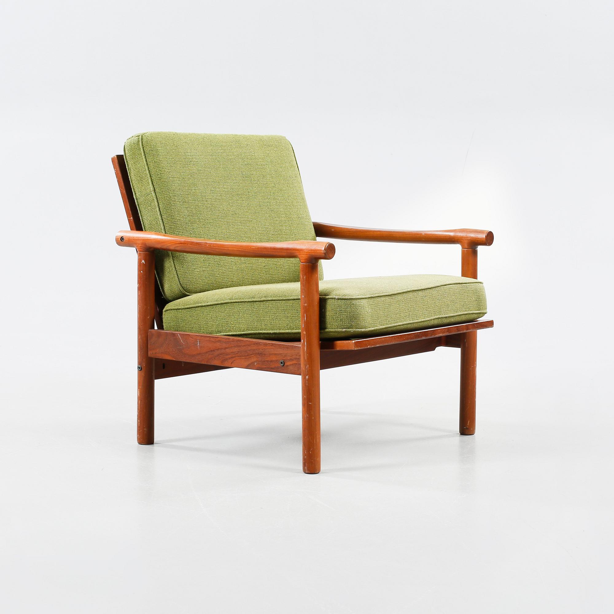 A chair, model "Neapel Låg", designed by Erik Wørts for Möbel-Ikea 1964.