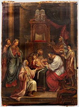 Okänd konstnär 1700/1800-tal , olja på duk.