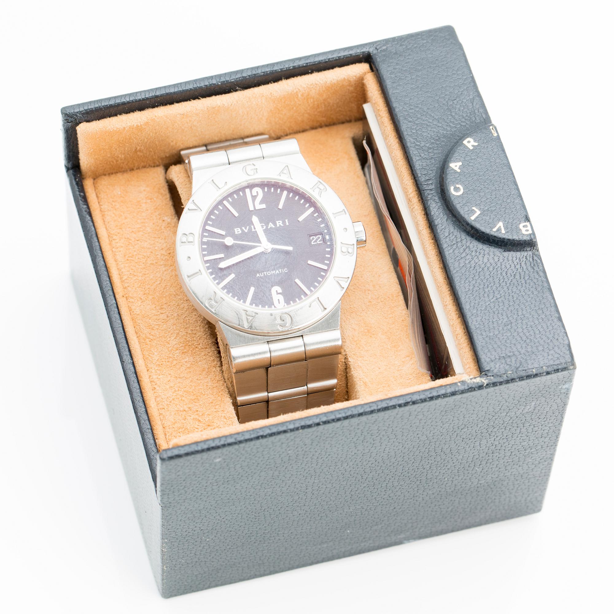 BVLGARI, armbandsur, 35 mm,