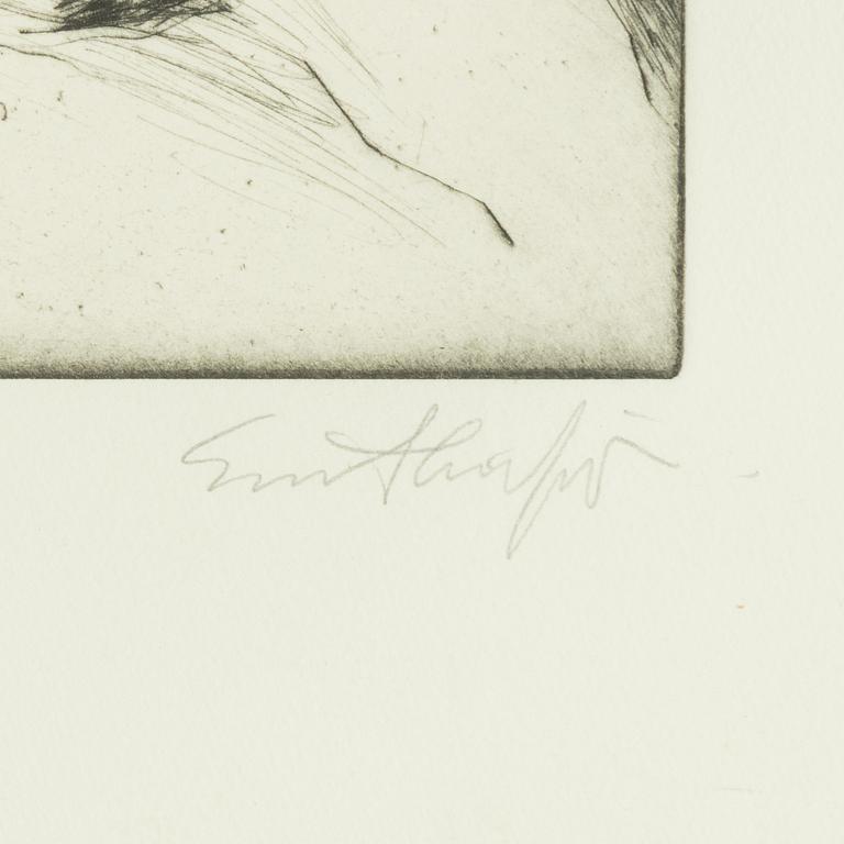 Evert Lundquist, Figurmotiv, 5 st.