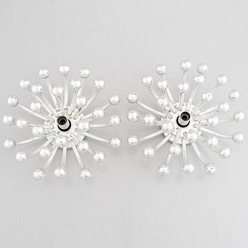 Two wall lamps "Pistillino", Studio Tetrarch, Valenti, Italy.