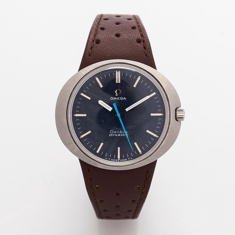 Omega, Geneva, Dynamic, wristwatch, 41 x 36 mm.