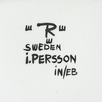 Inger Persson, A porcalein vase, Rörstrand, Sweden.