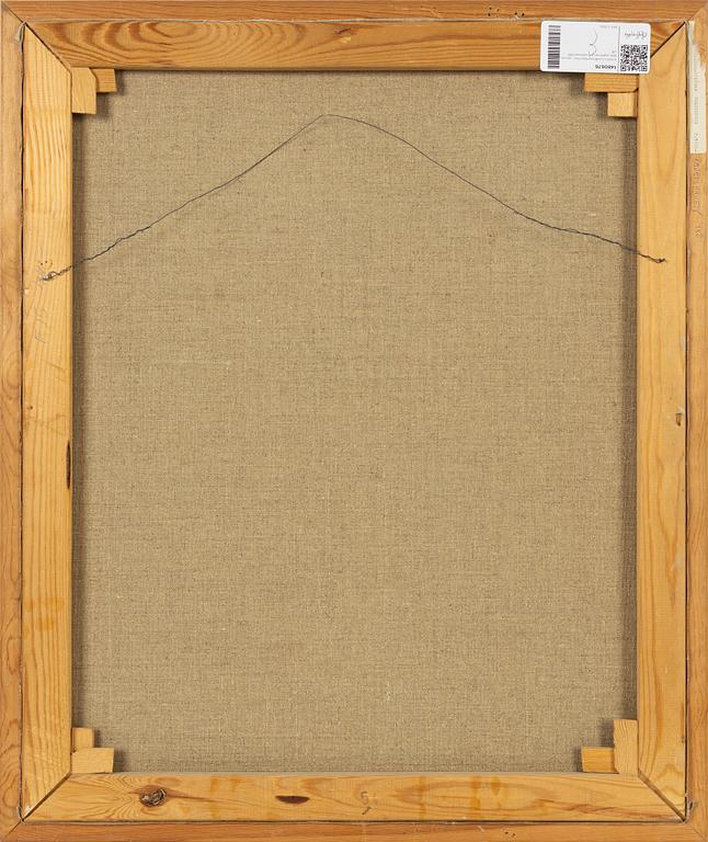 Kerstin Lundberg-Stenman, olja på duk, signerad och daterad 1981.