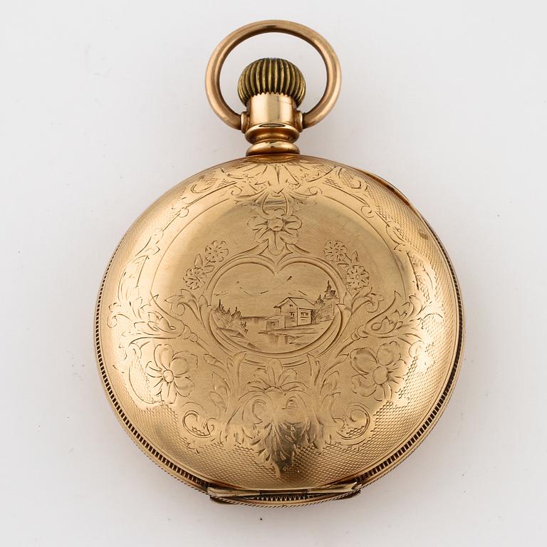 HAMPDEN WATCH CO, pocket watch, 55,5 mm.