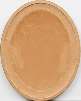 oil on canvas laid on board, signed Nina Ahlstedt and dated -98.