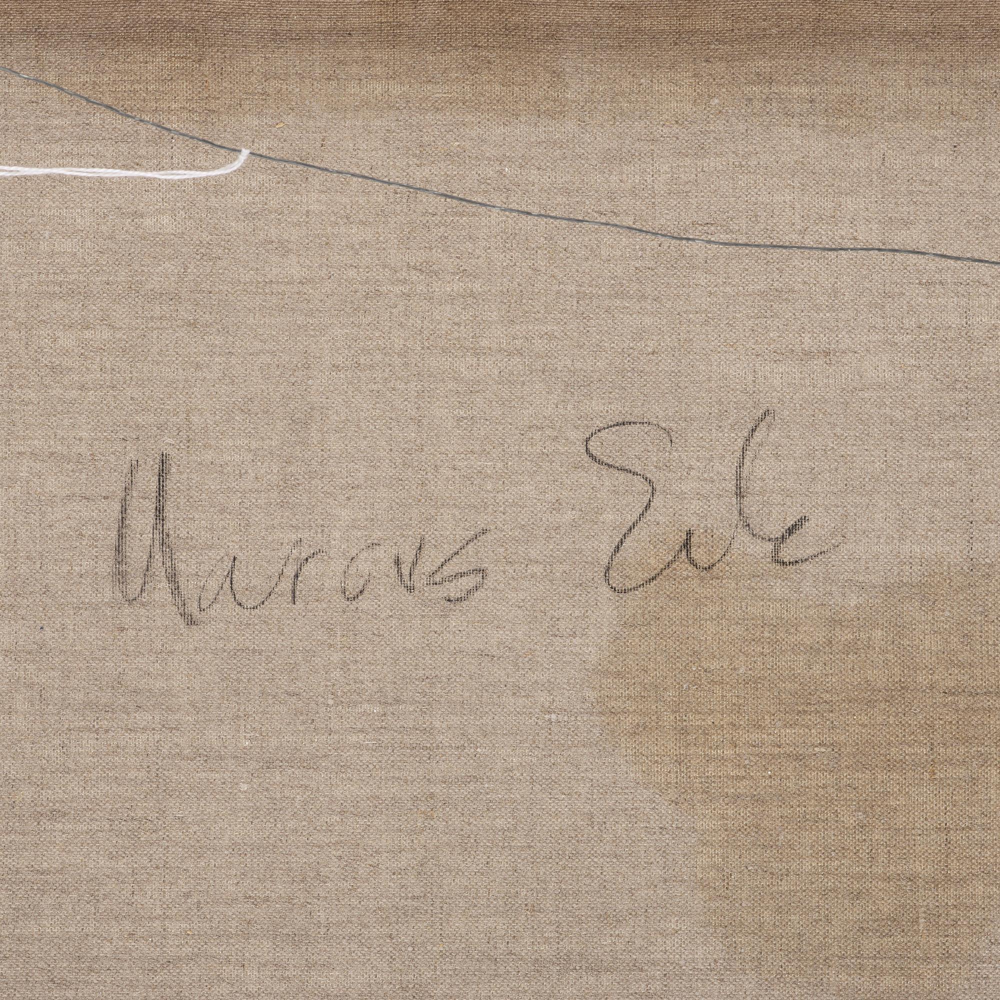 Marcus Eek, oil on canvas, signed on verso.