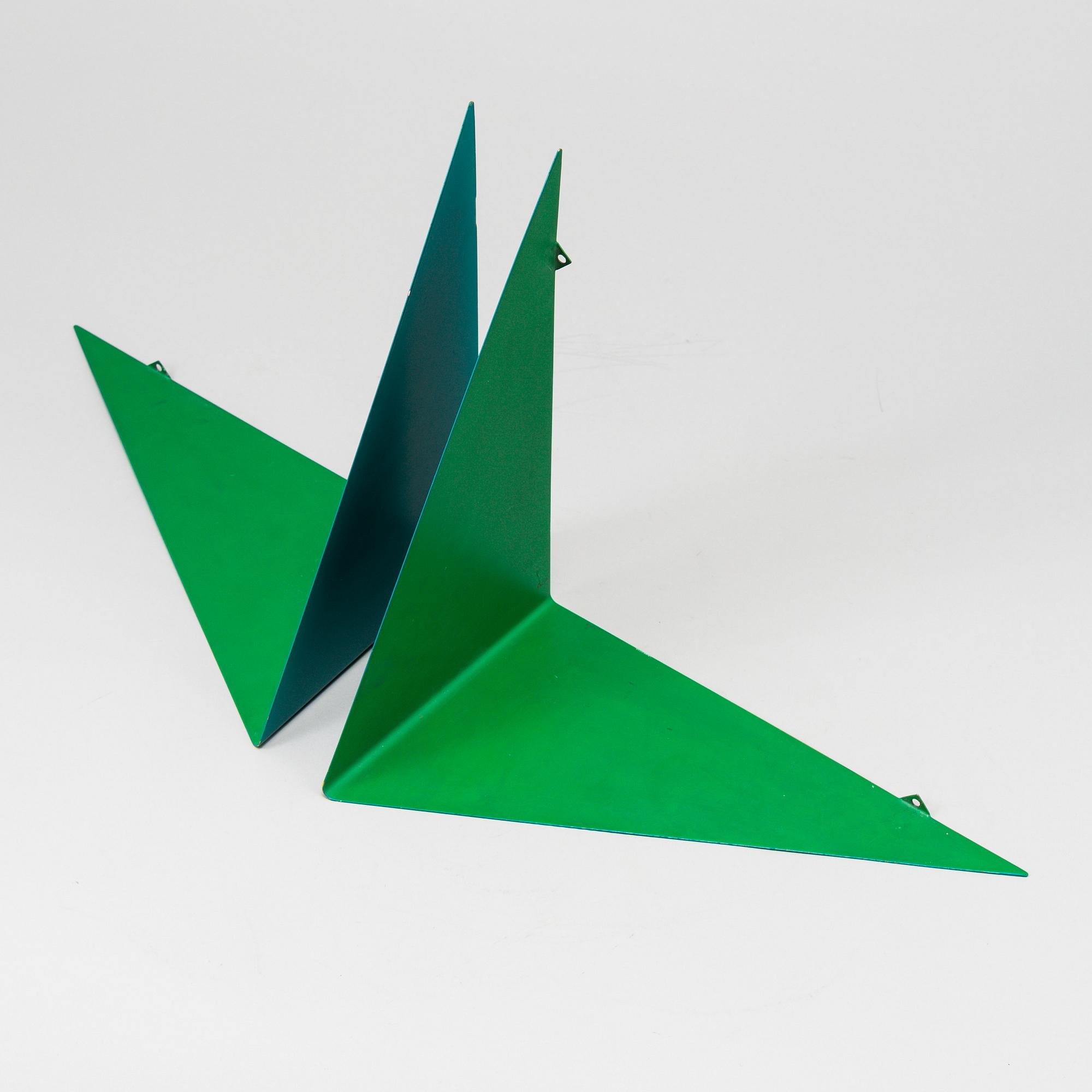 POUL CADOVIUS, "Butterfly", two wall shelves.