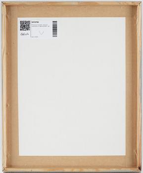 Philip von Schantz, watercolor, signed and dated 1957.