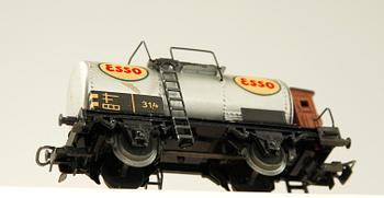 TANKVAGN, Märklin, Esso, 314, H0.