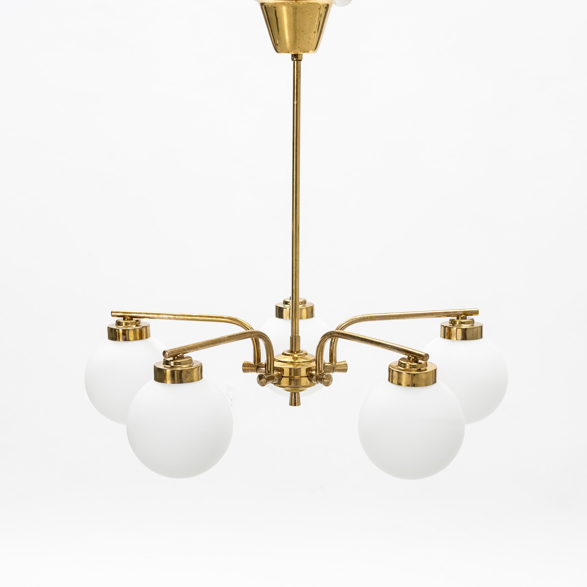 Taklampa 1900-talets andra hälft.