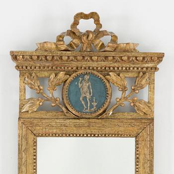SPEGELLAMPETT, sengustaviansk, omkring år 1800.